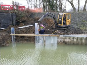 new steel piling